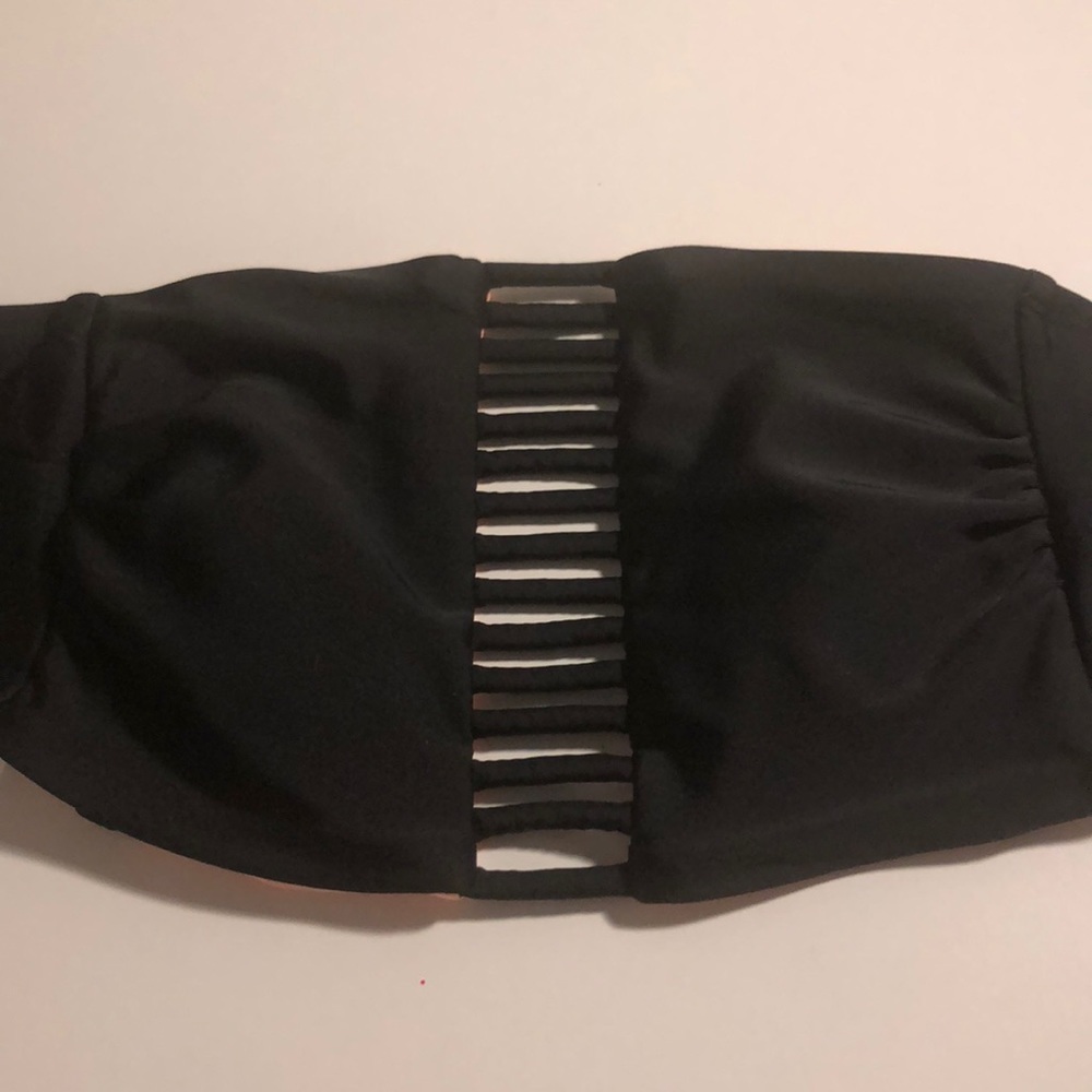 Mikoh Look A Like Black Bandage Bandeau